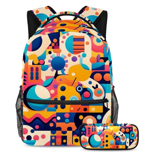 Sac d'école parfait grand format 40cm pour adolescents