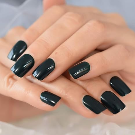 Amazon Co Jp ダークグリーンのフェイクネイル取り外し可能なネイルサポートボックスのショートプレスネイルチップでカスタマイズ指の爪 ビューティー Amazon Co Jp ダークグリーンのフェイクネイル取り外し可能なネイルサポートボックスのショートプレスネイルチップでカスタマイズ指の爪 ビューティー