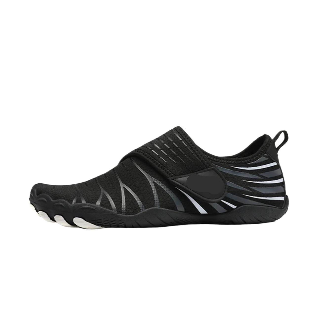 Scarpe da Acqua Scarpe da Scoglio Scarpe da Acqua estive da Spiaggia all'aperto Scarpe da Acqua Antiscivolo ad Asciugatura Rapida Scarpe da Acqua Traspiranti Scarpe a Piedi Nudi(Black,40)