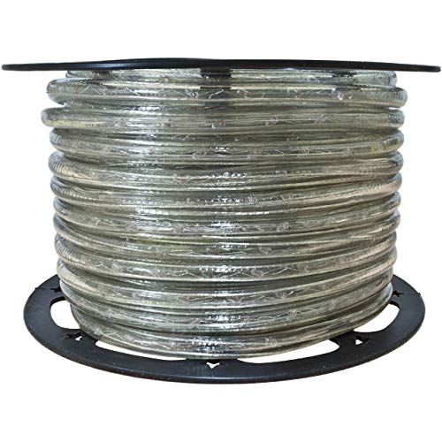 Brilliant Brand Lighting Clear Incandescent Rope Light - 120 Volt - 1/2 Inch - 148 Feet