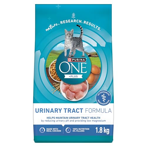 Purina ONE +Plus Dry Cat Food, Urinary Tract Formula Chicken - 1.8 kg Bag image 2
