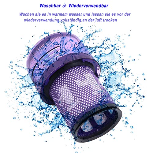 3 Filtri di Ricambio per Dyson V12 Detect Slim