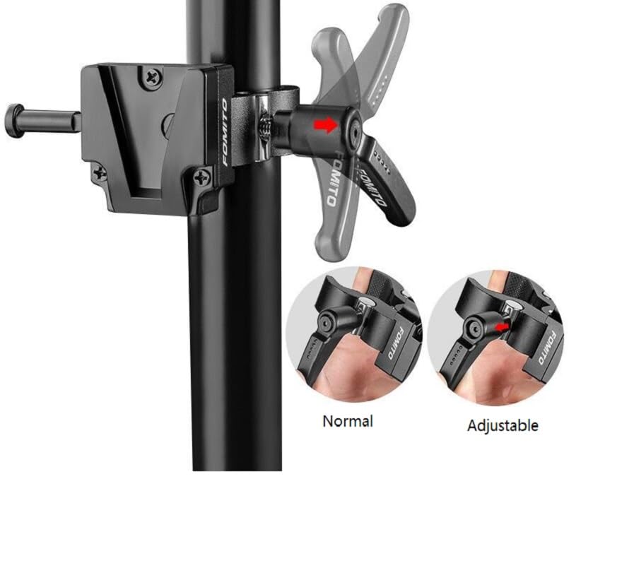 YCYUYUFUNS V-Mount Bracket Fixing Clip Claw Clamp V Mount Clamp for V-Mount Battery