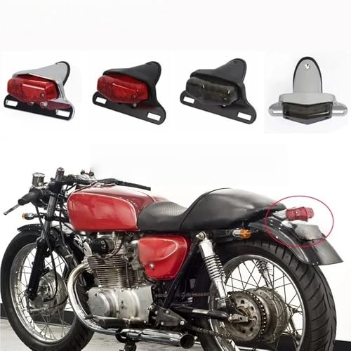Luz trasera universal para Bonneville que evita multas de matrícula 2