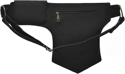 Miniatura 7 de QAZWSXE Riñonera renacentista para mujer, bolsa de muslo para mujer, bolsa de pierna caída para mujer, bolsa de cintura de encaje, cinturón de