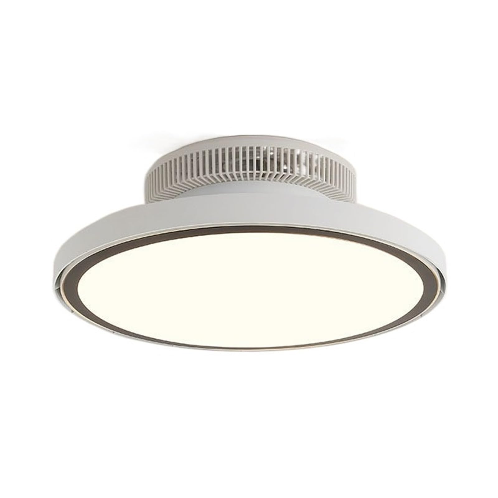 ERETYRET Modern Full Spectrum Bladeless Nano Sterilization Ceiling Fan Lamps Dimmable with RC LED Indoor Lighting Bedroom Living Room Quiet Cooling