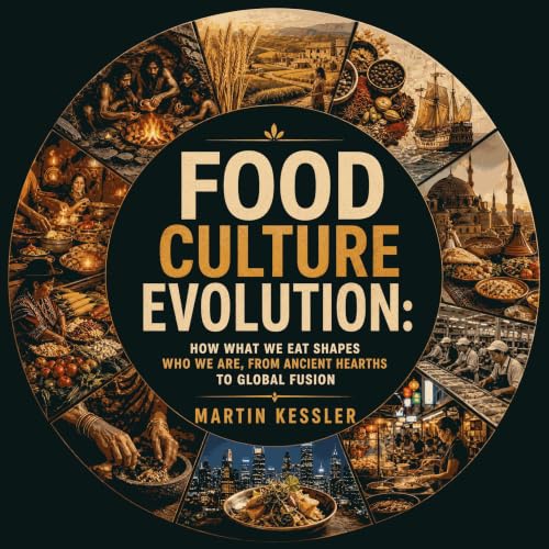 Page de couverture de Food Culture Evolution: How What We Eat Shapes Who We Are, From Ancient Hearths to Global Fusion