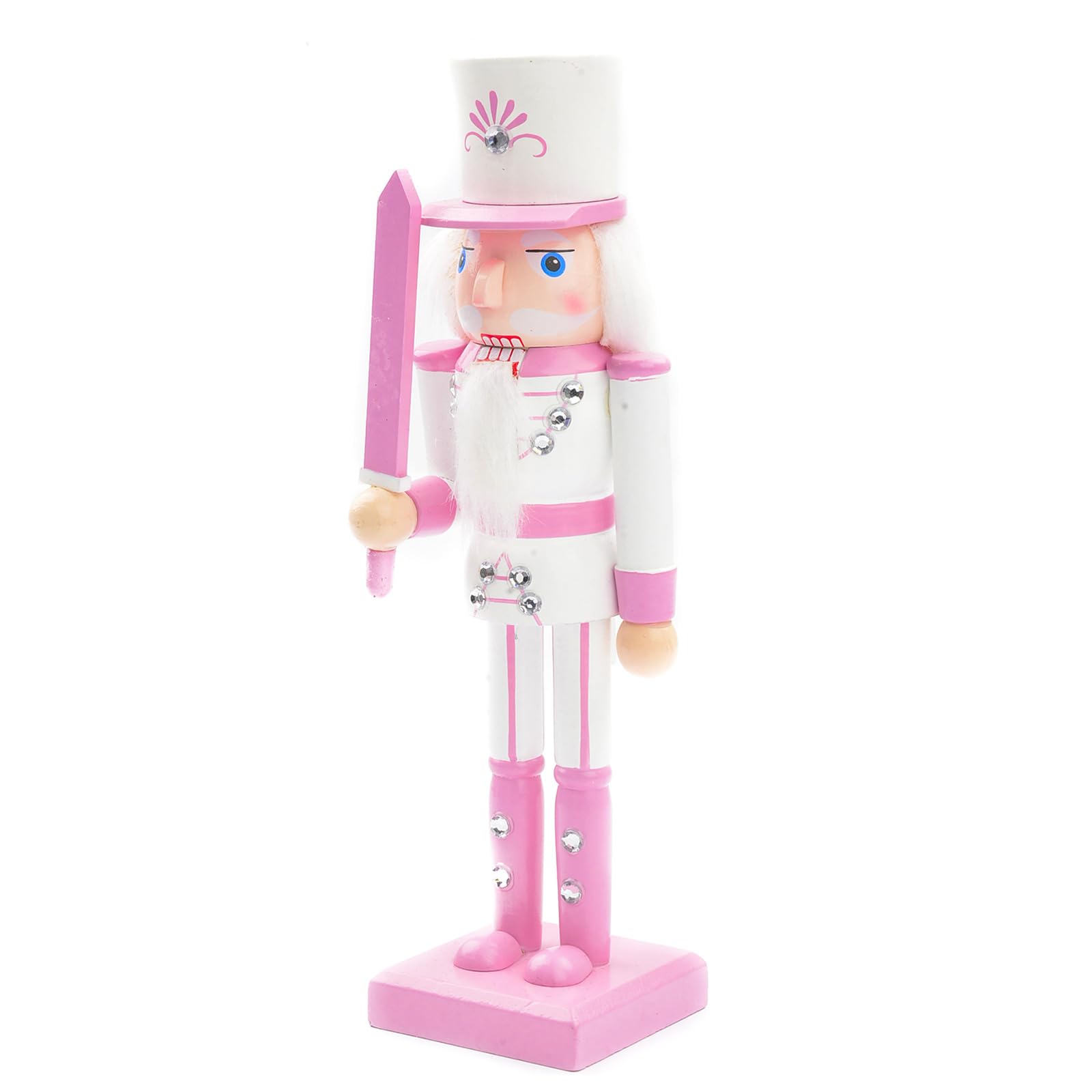 Hsioluted Nutcrackers Soldier Statue Bright Nutcrackers Soldier 50CM Ornament for Birthday