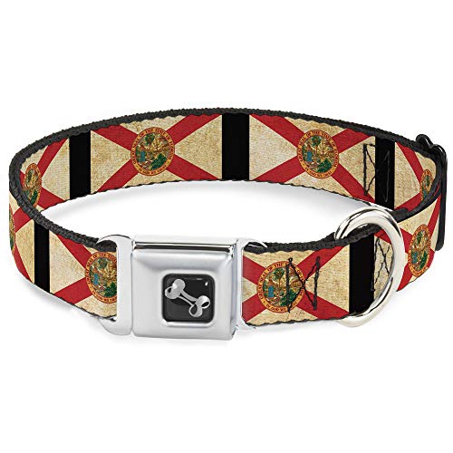 Collier de chien Buckle Down Florida résistant pour stopper la pression sur le cou