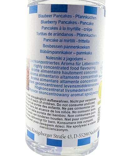 Concentré crêpe pancake myrtille liquide pour DIY vegan 100ml - 6