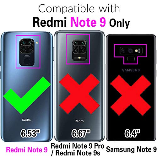 Coque Redmi Note 9 Cellules Souples Anti-Impact avec Protection d'Écran Intégrée