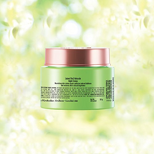 Image of Lakme Absolute Perfect Radiance Cream Skin lightening /Brightening Night Creme, 50g and 9 to 5 Cream Naturale Night Creme, 50g