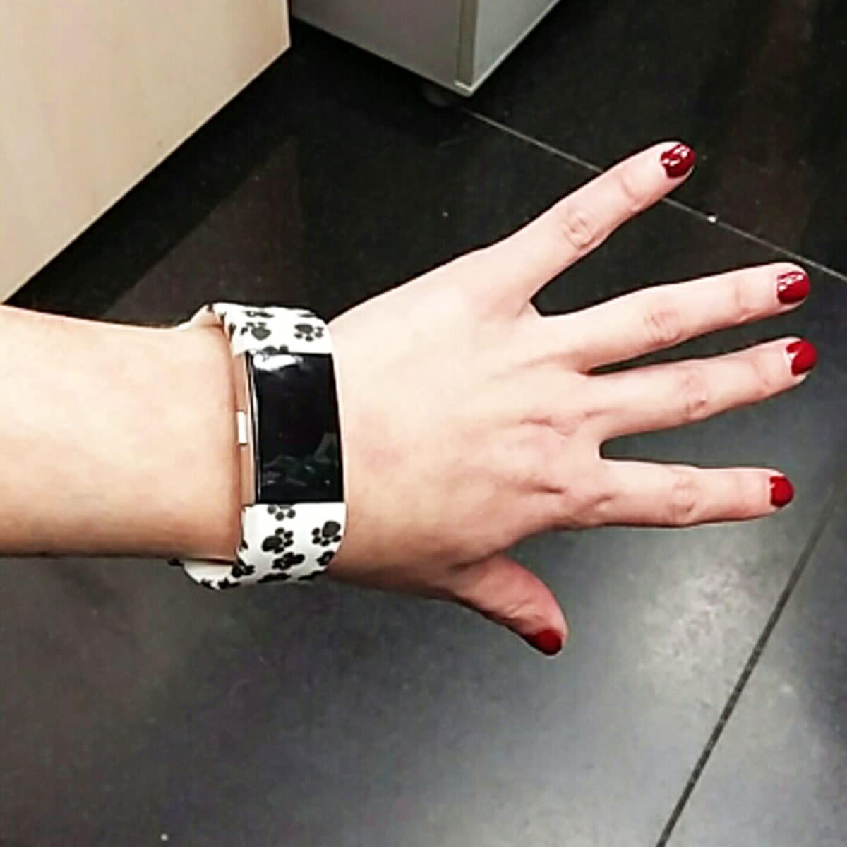 honecumi Charge 2 Bands Compatible with Fitbit Charge 2 Watch Band Bracelet for Men Women, Soft Silicone Colorful Pattern Watchband Wristbands Replacement Strap Accessories for Charge 2-Slim Wrist