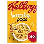 Kellogg's Honey Pops Breakfast Cereal 330g