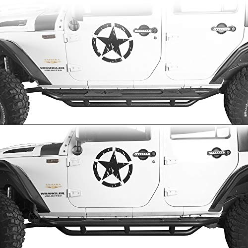 Estribos laterales para Jeep Wrangler JK 2007-2018 miniatura 6