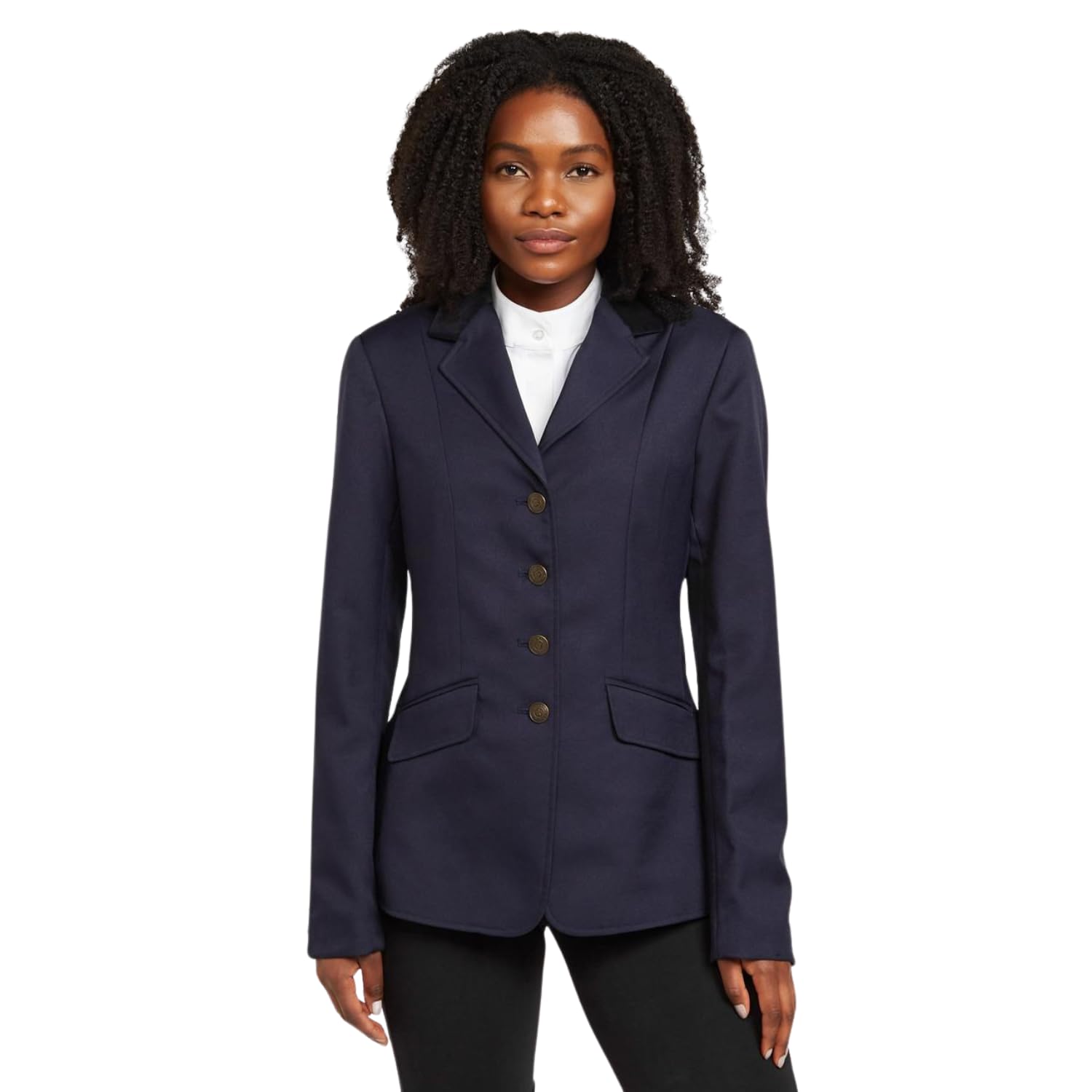 Shires Aston Horse Riding Show Jacket in Navy - Ladies 40, Navy