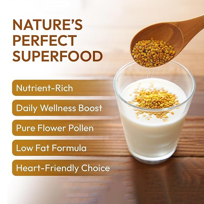 Image of Wonder Bee - Immunity,Energy Booster | 100% Natural | Rich in Protein, Vitamin B, Minerals, Anti-Oxidants | Improves Digestive, Bone, BP health (125 gm)
