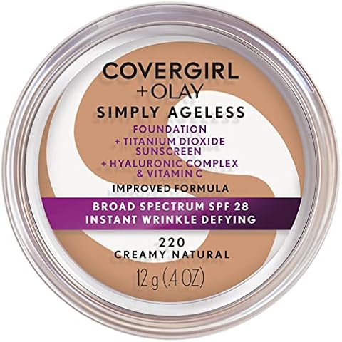 COVERGIRL & Olay Simply Ageless Foundation 220 Cover