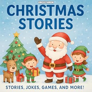 Christmas Stories: Cute Stories for Kids Ages 4-8 Audiolibro Por Uncle Amon arte de portada
