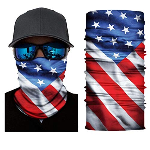 Seamless Neck Gaiter Face Mask Soft Bandana for Outdoor Cycling Hiking Fishing
