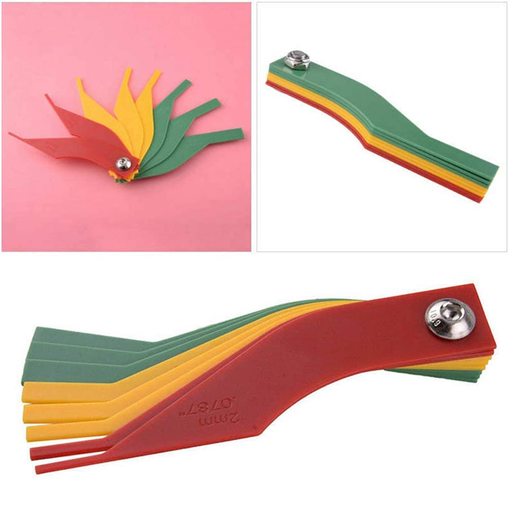 Calibro Per Pastiglie Freni 8 In 1 - Misuratore Di Spessore Colorato Per Manutenzione Auto! - Foto 5