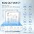 Ecoviva Reverse Osmosis Water Filtration System, 600GPD, Reverse Osmosis System, Drinking Water, 8 Stage, 2.5:1 Osmosis System, Outflow Ratio, RO and Filtered Water, White