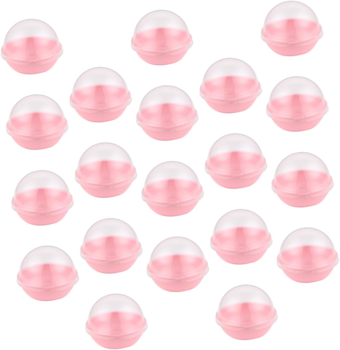 50pcs Egg-yolk Puff Moon Cake Packaging Box Small Dome Dessert Containers for Parties Baking Supplies Easy to Store Transport