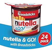 24-Pack Nutella & Go Chocolate Hazelnut Spread w/Breadsticks Snack only .78-.98: eDeal Info