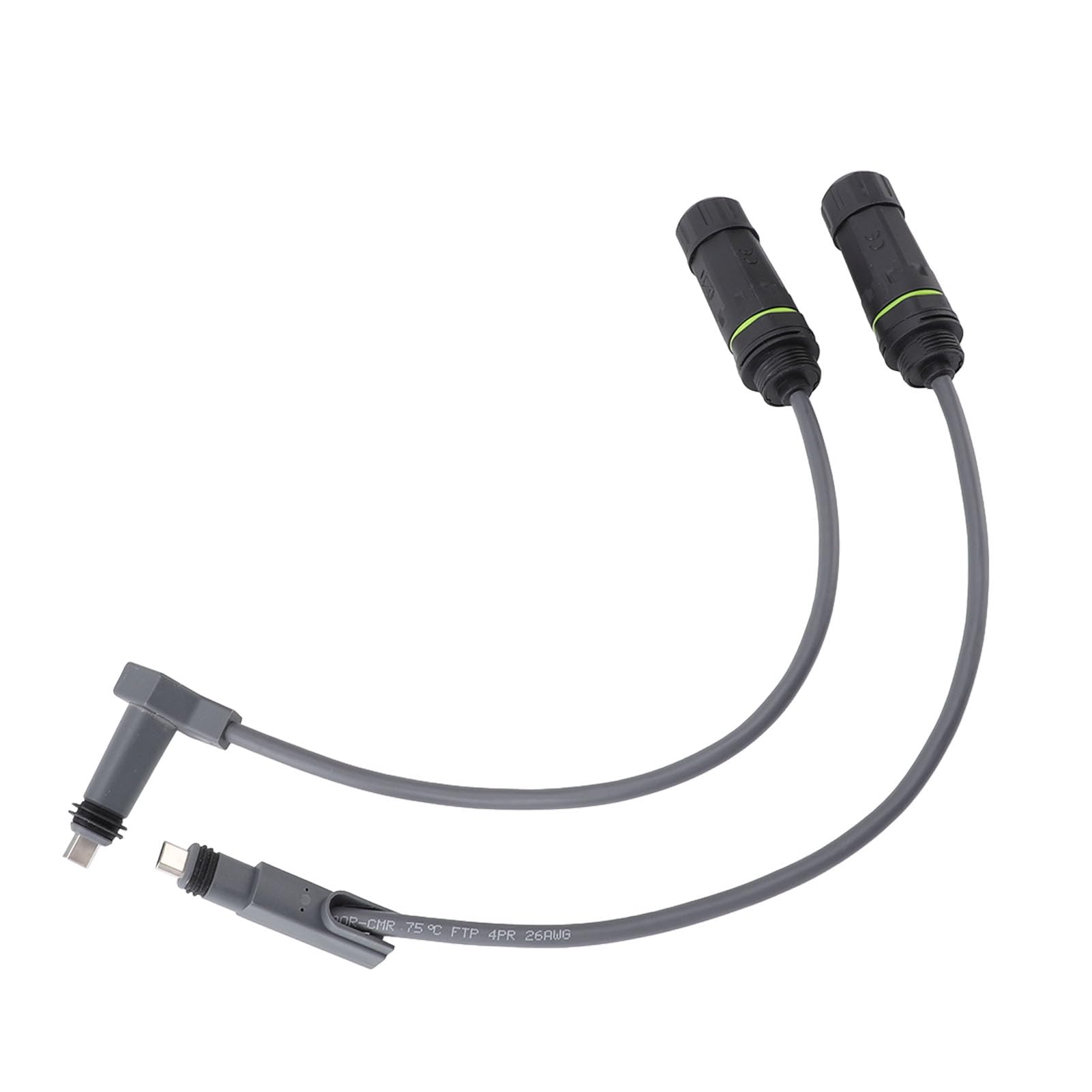Haofy Adaptateur Prise SPX 1200 Mbps vers RJ45, Connecteur de Câble Ethernet étanche pour Dishy et Routeur Satellite, Extension de la Couverture Réseau