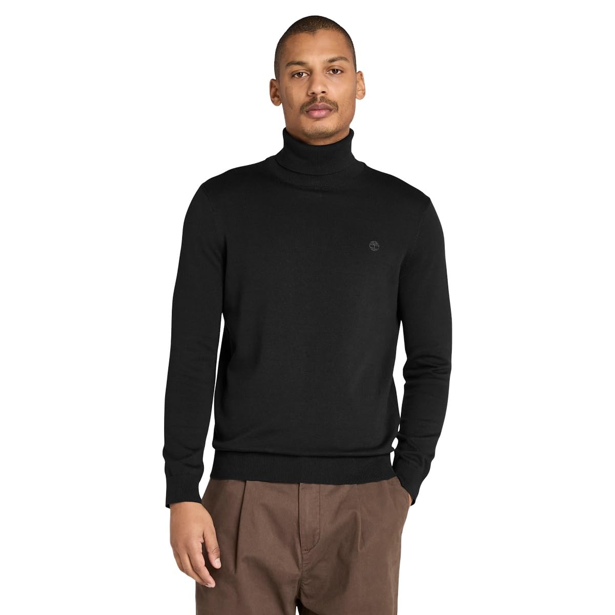 Timberland Williams River - Jersey de algodón con cuello alto para hombre