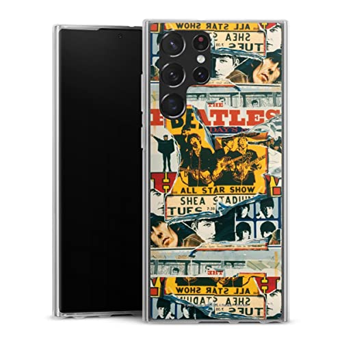 DeinDesign Coque en Silicone Compatible avec Samsung Galaxy S22 Ultra Etui Silicone Coque Souple The Beatles Rock ‘n’ Roll Musique - Les Beatles, Paul McCartney, John Lennon, RIngo Starr, George Harrison DeinDesign Coque en Silicone Compatible avec Samsung Galaxy S22 Ultra Etui Silicone Coque Souple The Beatles Rock 'n' Roll Musique