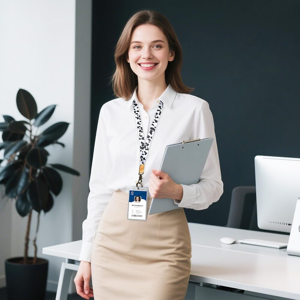 Lanyard for Keys, Cool Neck Strap Key Chain Holder, Long Lanyard for ID Badges Wallet - Image 6