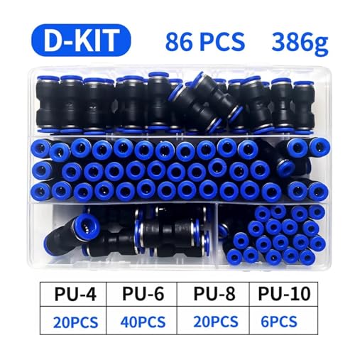 Connecteurs PU 4-14 mm de haute précision pour système pneumatique durable