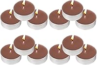 Vista 13 de Velas de té – Paquete de 12 velas verdes perfumadas de té verde para el hogar, vacaciones, boda y fiesta, mesa de comedor, Halloween, Navidad