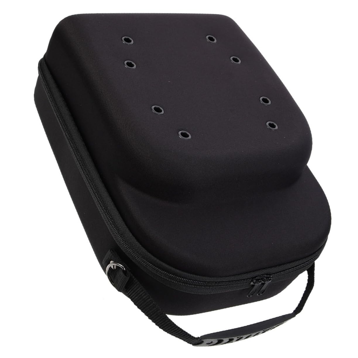 Homoyoyo Estuche Organizador Portátil de Eva para Gorras de Béisbol Negro, Caja Protectora Anti-extrusión Adecuado para Viaje Capacidad 33x26x14 Cm