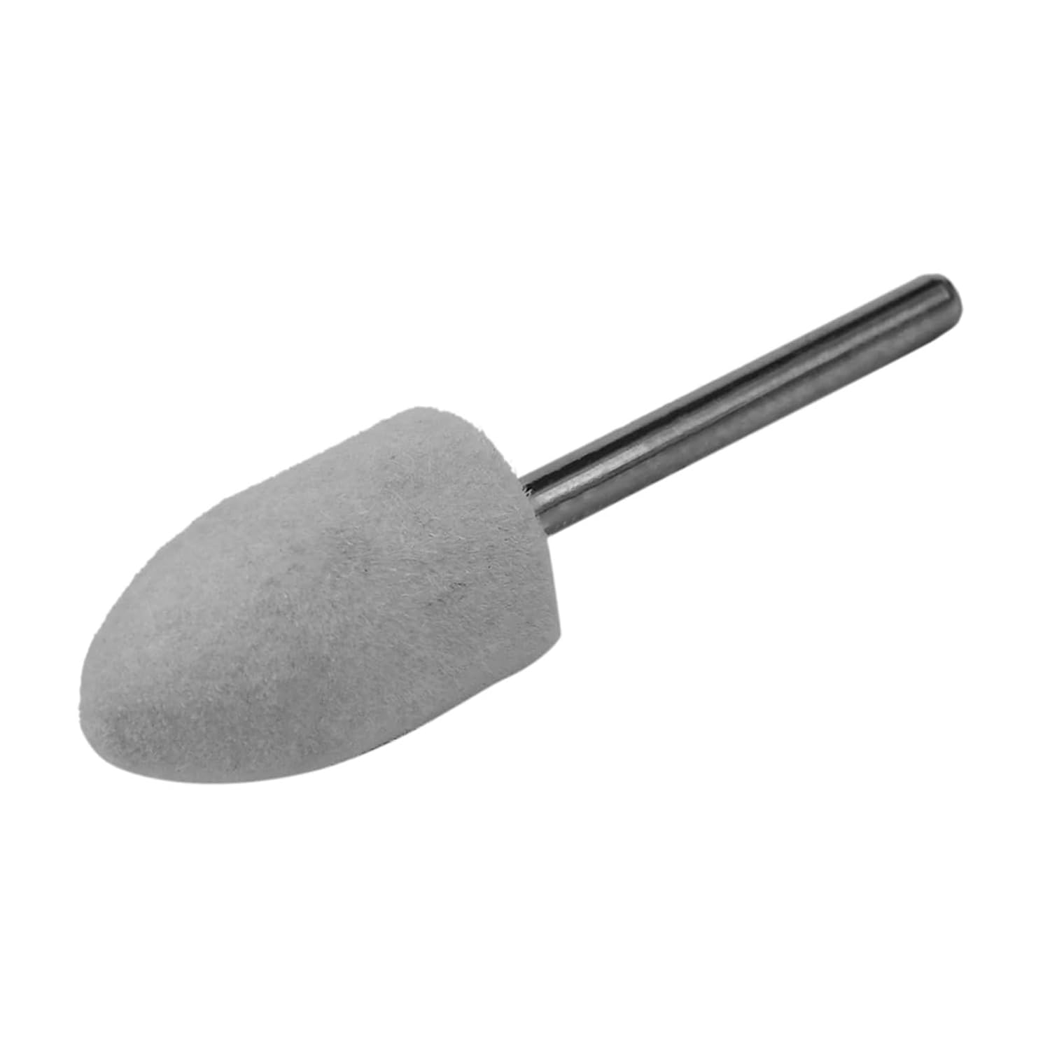 Y50A-50Pcs Set 1/8 Inch Felt Polishing Buffing Points Mounted Imitation Wool for Rotary Tool