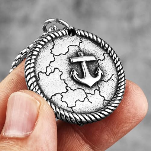 Collier ancre fantôme d'eau contre les bijoux ternes : l'argent durable