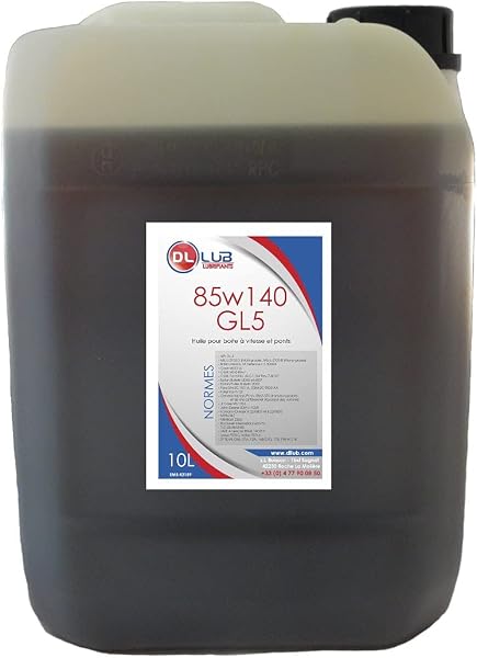 DLLUB - HUILE BOITE A VITESSE ET PONT 85W140 GL5-5 litres - 5