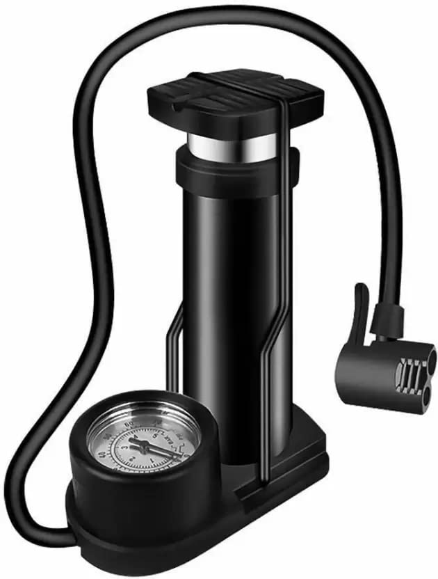 Foot Pump Activated Floor Air Pump Bicycle Amazon.in Car & Motorbike