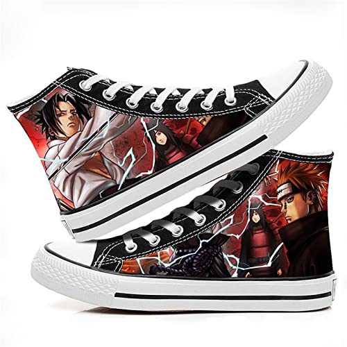 JIABEIJIA Naruto Uchiha Itachi Sasuke Hatake Kakashi Jiraiya Cosplay Chaussures Unisexe Adulte, d, 37 EU Cover