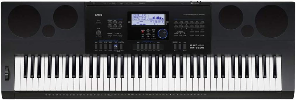 Casio Tastiera 76T 48P200R.Sd/USB Ahl - Teclado Casio, gris (WK-6600)