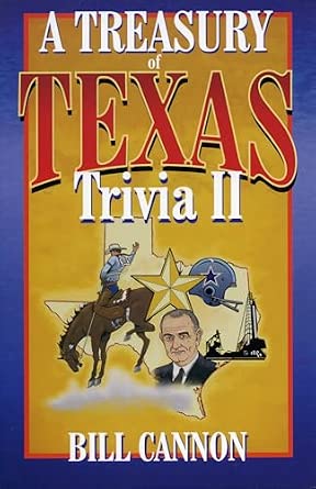 A Treasury of Texas Trivia: V. 2 book cover