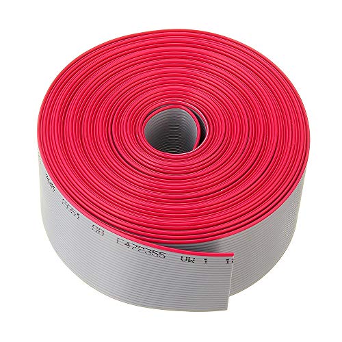 Câble ruban plat 26 broches 1.27mm de 3M gris AWG28 300V pour connecteur DIY