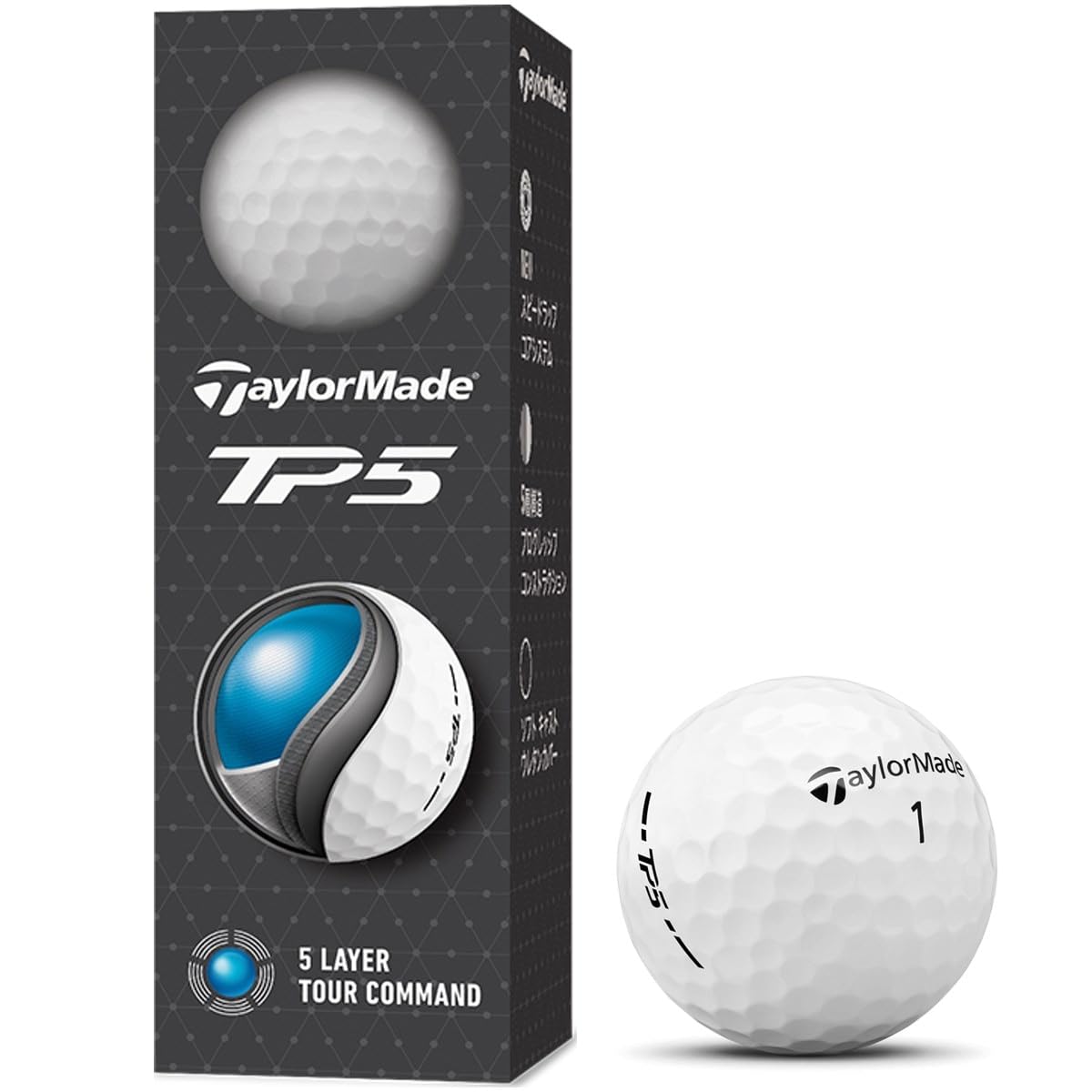 Amazon.co.jp: テーラーメイド（TAYLORMADE） ゴルフボール 24 TP5