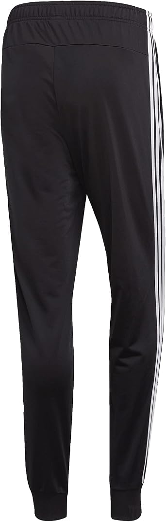 adidas Men's Essentials 3-Stripes Tapered Tricot Pants