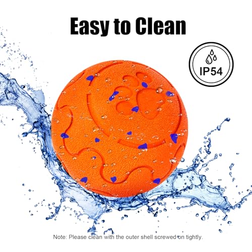 Image of Interactive Dog Ball Toy, Smart Dog Toy for Medium and Large Dogs, Automatic Moving Rotating & Bouncing Ball, Durable E-TPU Material, IP54 Waterproof, Motion-Activated Dog Toy for Active Dogs