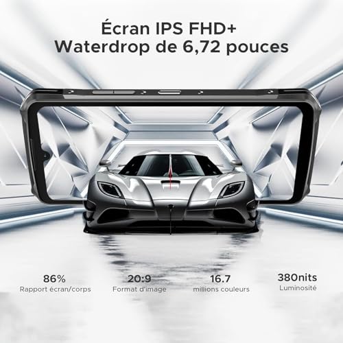 Téléphone incassable S119 résistant aux chutes avec autonomie de plusieurs jours - 5