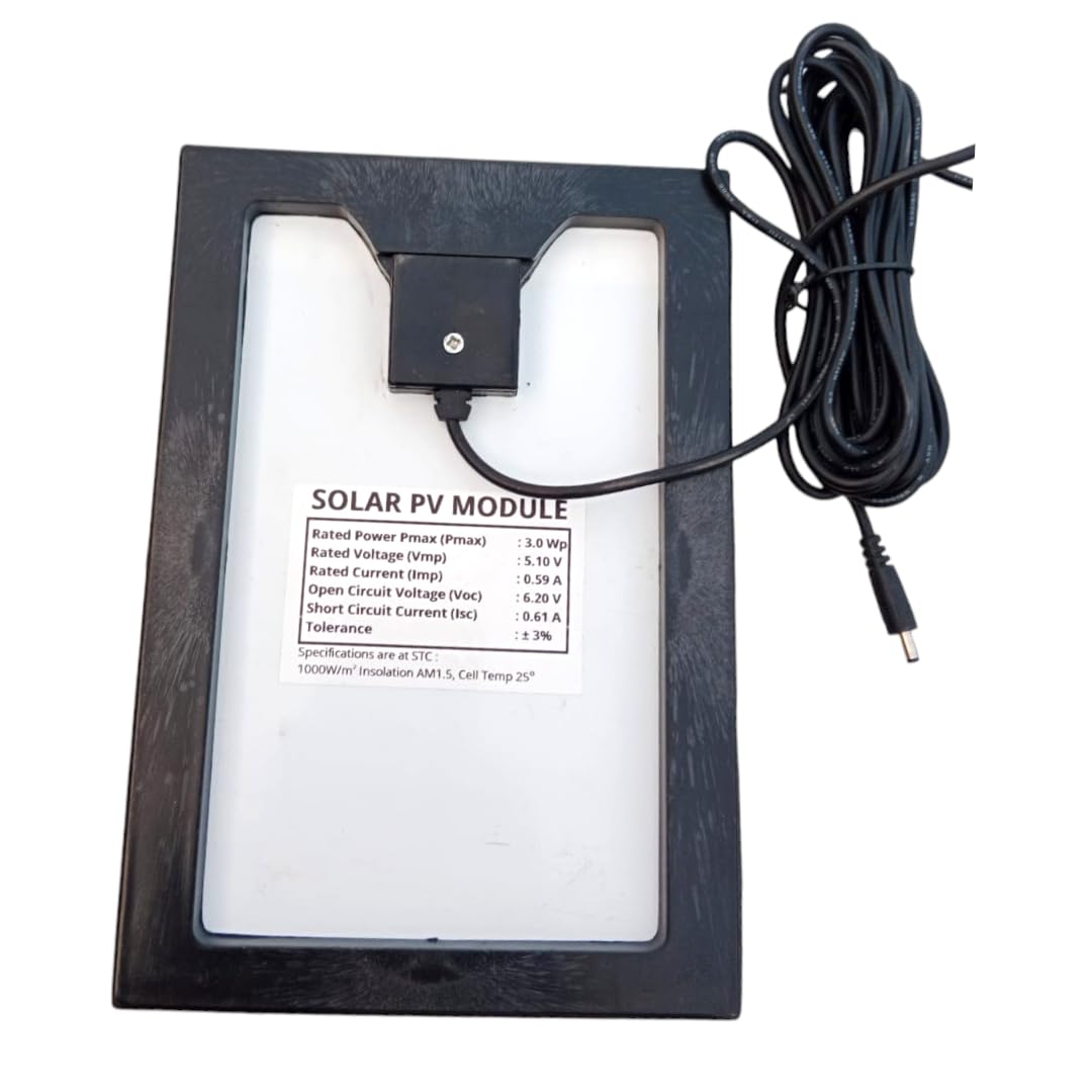 Saurally 3W Solar Panel - Recharge Batteries & More -3 Saurally 3W Solar Panel - Recharge Batteries & More -3