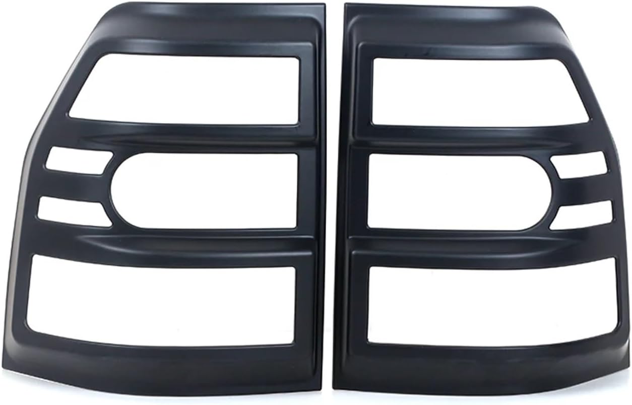 Car ABS Taillamp Cover Matte Black Tail Light Frame Rear Lamp Cover Compatible For Mitsubishi Pajero V87/V93/V95/V97 2007-2022(Matte Black)