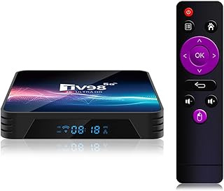 Android TV Box 12.1 TV98, Allwinner-H313-Quad-Core CPU 2GB 16GB Supports 2.4/5G Dual WiFi/USB 3.0/3D 4K UHD H.265 Smart TV Box Android Media Player